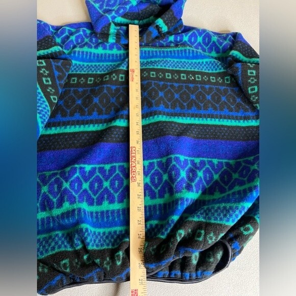 Vintage Northern Territories Sunbuster  hooded  Size L/XL Made In Usa - Picture 4 of 16